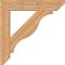 Ekena Millwork Funston Slat Smooth Bracket w/ Offset Brace, Western Red Cedar, 7 1/2"W x 36"D x 36"H BKT0806X36X36FST06SWR - alternate 3
